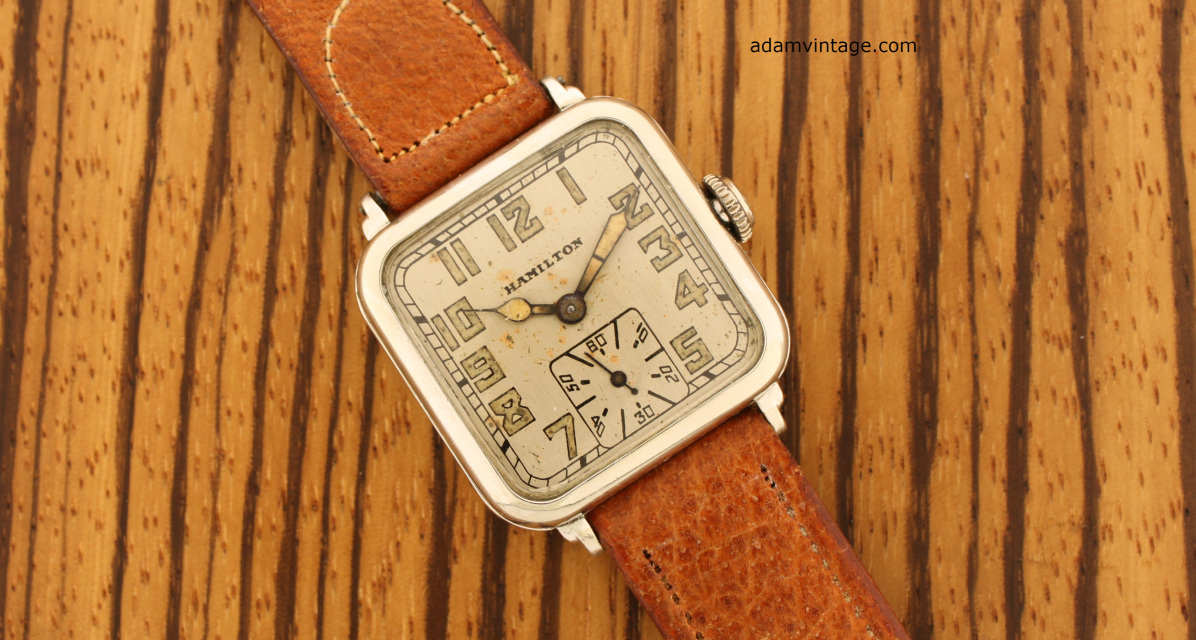 Vintage Hamilton LL Bean Automatic Chronograph Watch Valjoux 7750 With  Original Case