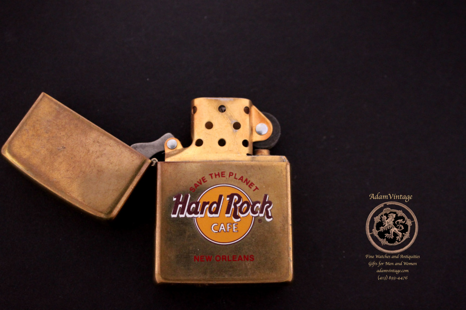 Zippo 1998 Hard Rock Cafe of London — Elegant Lighters :: Selling &  repairing high-end and vintage lighters since 1957! – S.T. Dupont, Alfred  Dunhill, IM Corona, Zippo, Ronson, Evans Lighters, 